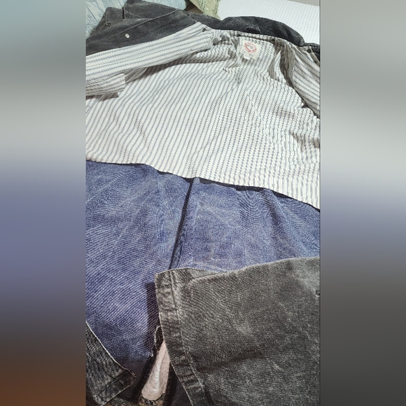 THE AUSTRALIAN OUTBACK COLLECTION EUC MENS SIZE MEDIUM DENIM DUSTER LONG COAT - Picture 5 of 10